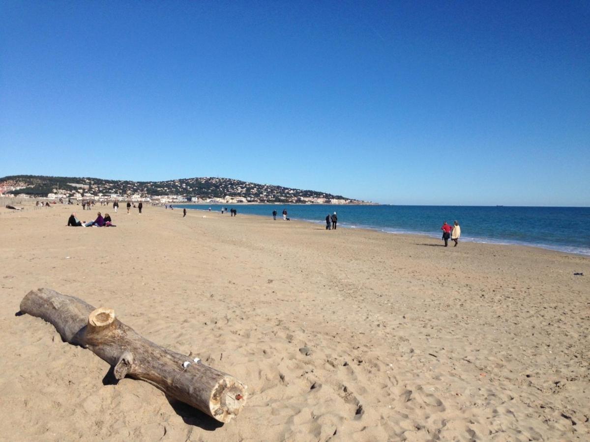 3P Climatise Avec Parking, Piscine, Proche Plage Et Commerces A Sete - Fr-1-338-497 Екстер'єр фото