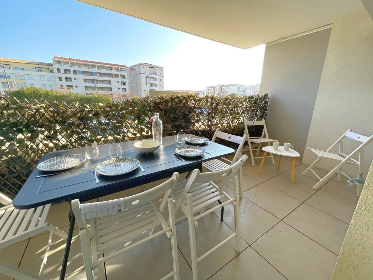 3P Climatise Avec Parking, Piscine, Proche Plage Et Commerces A Sete - Fr-1-338-497 Екстер'єр фото